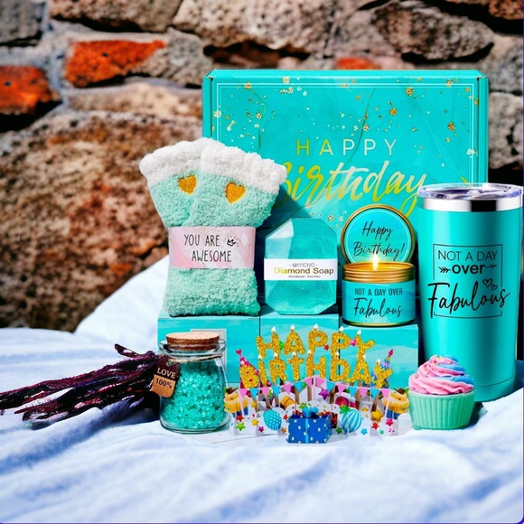 Happy Birthday Ocean Relaxing Spa Gift Basket Set - Picture 7 of 7